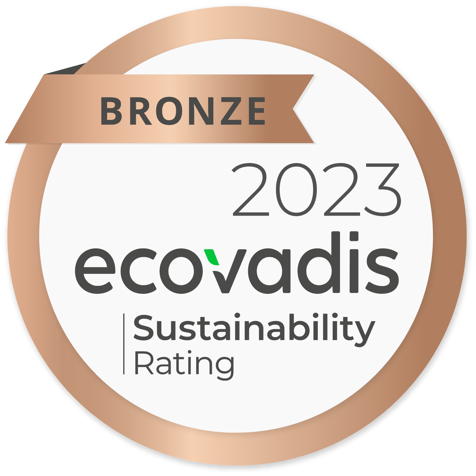 csr Logo ecovadis Bronze 2023